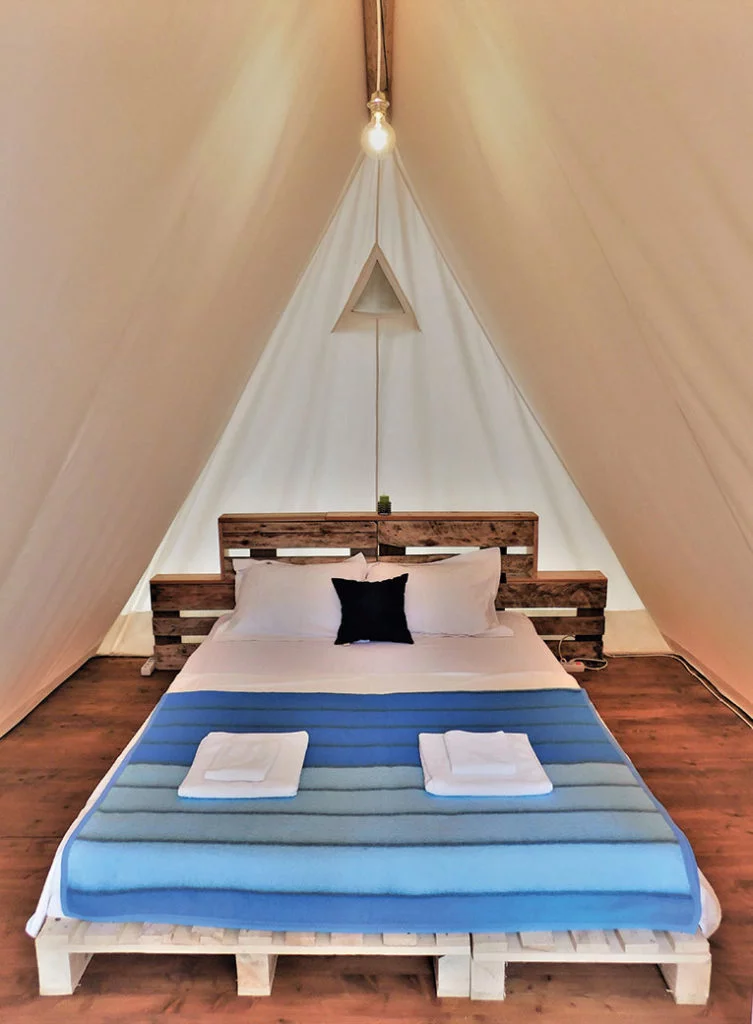 Glamping Rovinj - Ekoglamping Logo - Bed